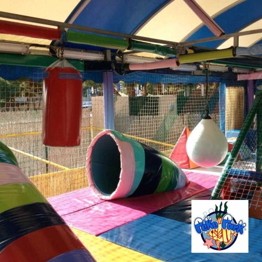 pista americana para niños en la manga del mar menor